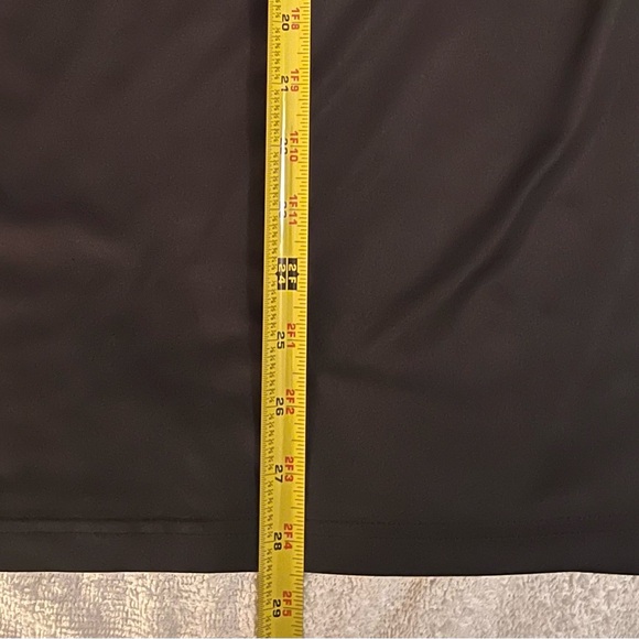 Men’s Nike Pro Combat Dri-Fit Fitted Shirt, Size XL, Yellow & Black, Pre-Owned - Picture 8 of 11